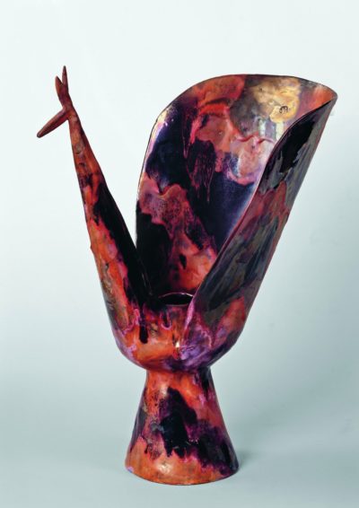 Vaso pavone / (Peacock Vase)