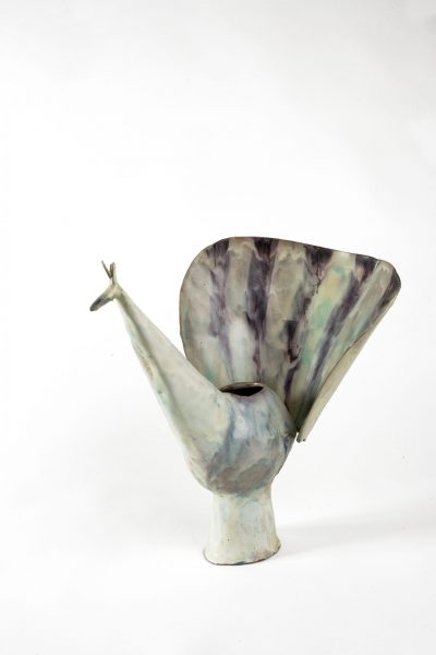 Vaso pavone / (Peacock Vase)