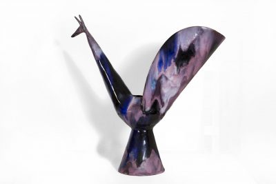 Vaso pavone / (Peacock Vase)