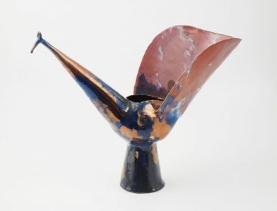 Vaso pavone / (Peacock Vase)